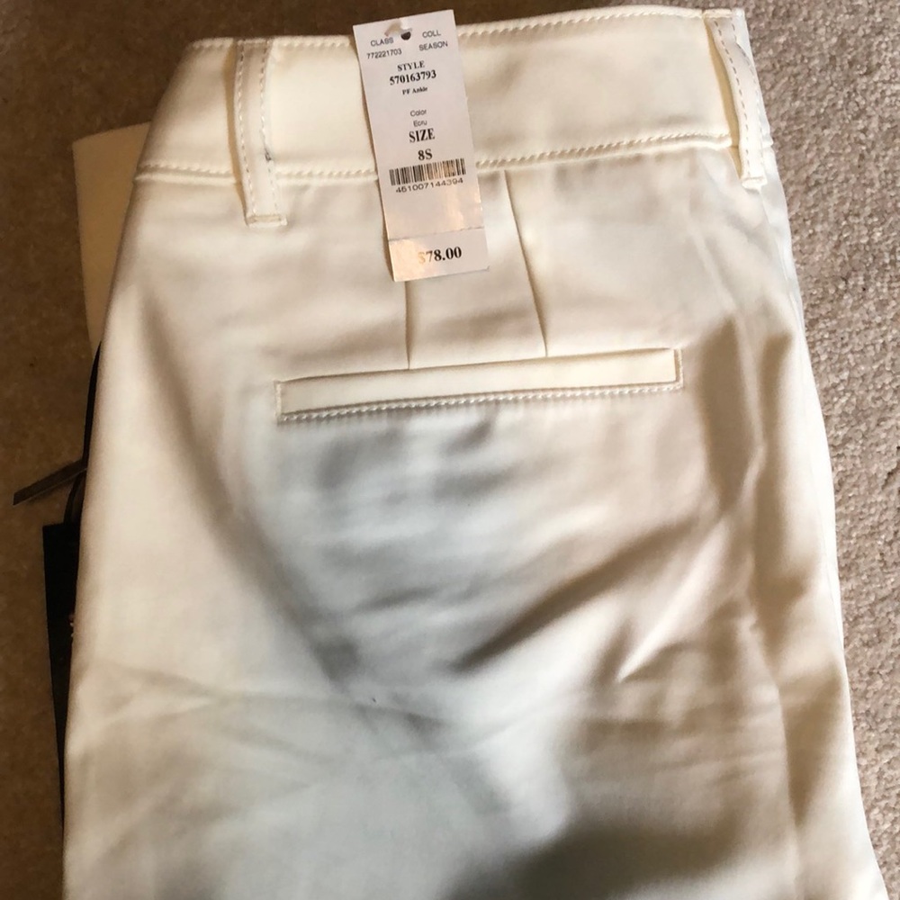 WHBM NWT Slim Ankle Dress Pant